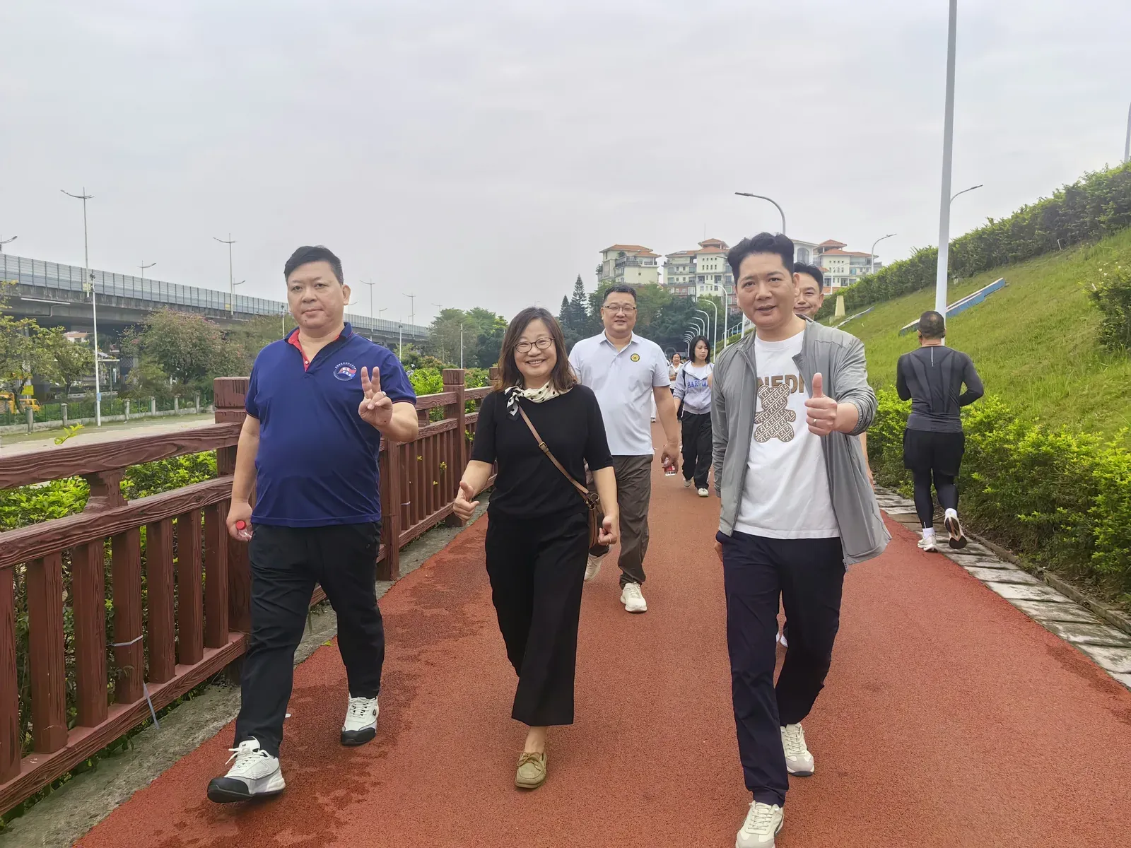 厚街台商会健行活动·步道